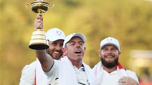 McIlroy calls out abusive fans after Ryder Cup win
