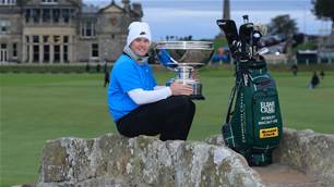 Ryder Cup hero - and Aussie Crowe - enjoy Links glory