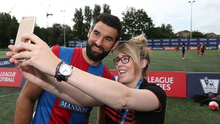 Crystal Palace's emotional Jedinak ceremony: 'He drove the team and probably drove me'