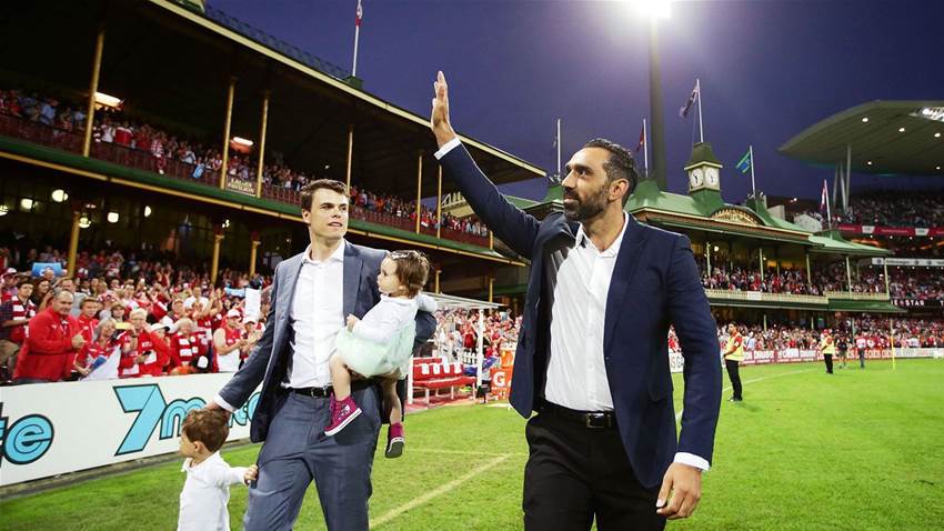 Adam Goodes opens up on AFL race row Adam Goodes opens up on AFL race row