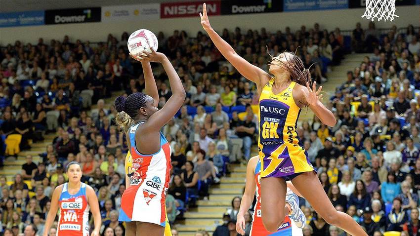 Lightning wary of strong Swifts