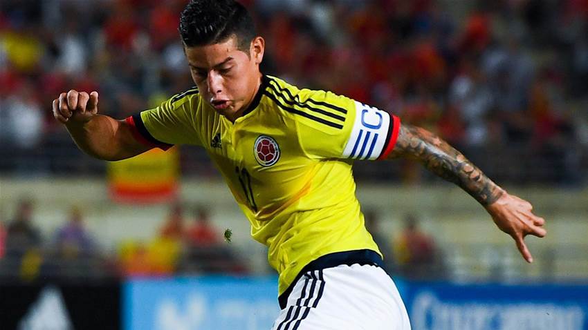 Colombia stars named for Socceroos clash