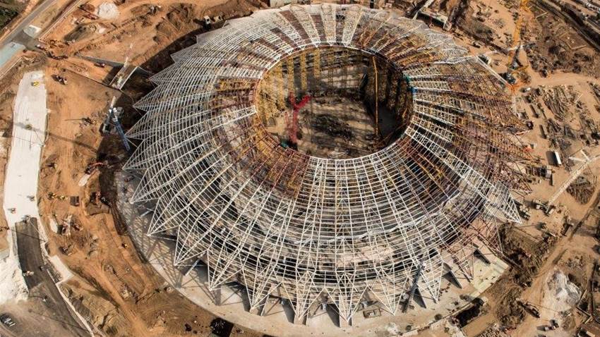 Socceroos World Cup stadium in disarray Socceroos World Cup stadium in disarray