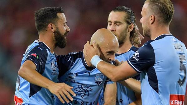 Pole-axed: Mierzejewski on Sydney FC's 5-0 derby rout