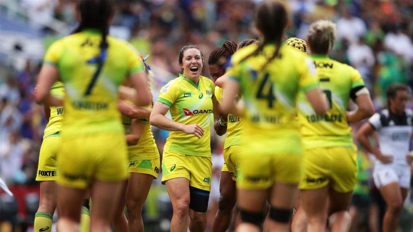 Aussies on fire in World Rugby Sevens