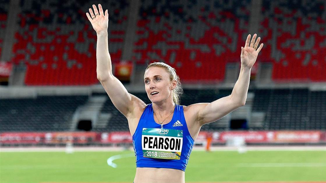 Pearson named co-captain of athletics Games team
