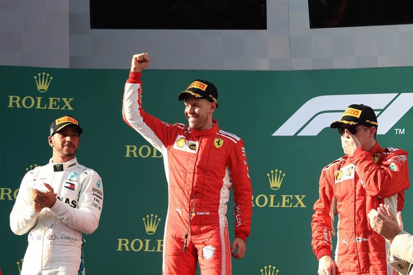 Vettel downs Hamilton in Melbourne amid Safety Car farce Vettel downs Hamilton in Melbourne amid Safety Car farce