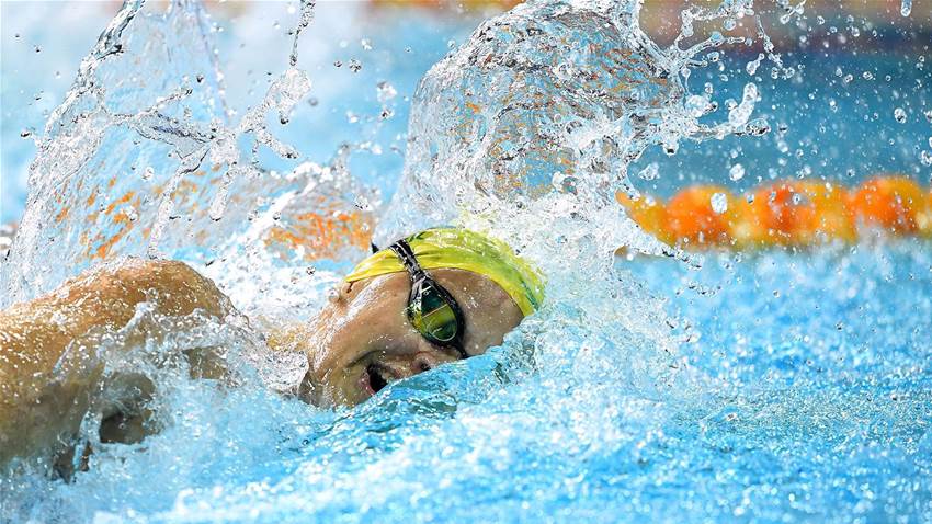 Australian swimmer returns "adverse test result"