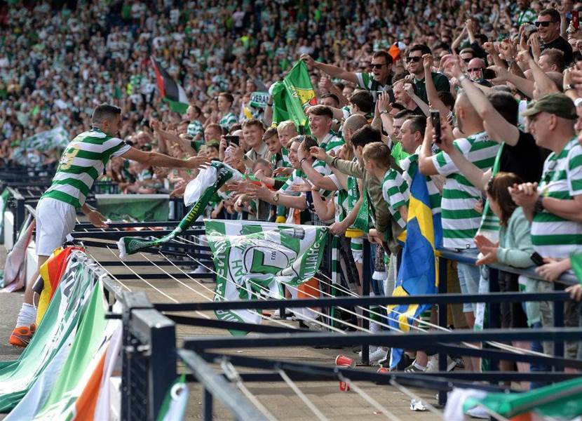 WATCH: Celtic fans re-work 'Land Down Under' in touching Rogic tribute