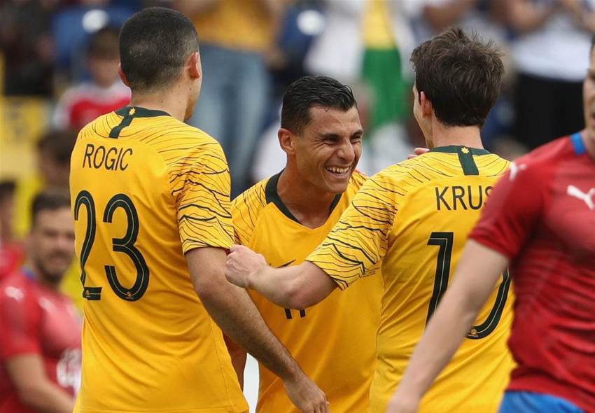 Leckie double guides rampant Socceroos past Czechia Leckie double guides rampant Socceroos past Czechia