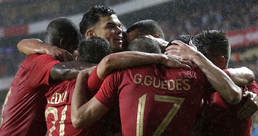 Portugal defeat Algeria 3-0 in pre-World Cup friendly Portugal defeat Algeria 3-0 in pre-World Cup friendly