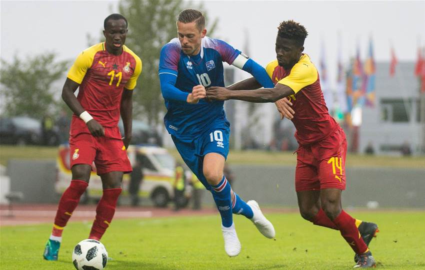 Iceland Held to 2-2 draw by Ghana