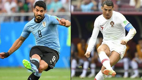 Suarez says Ronaldo rivalry different when playing for Uruguay