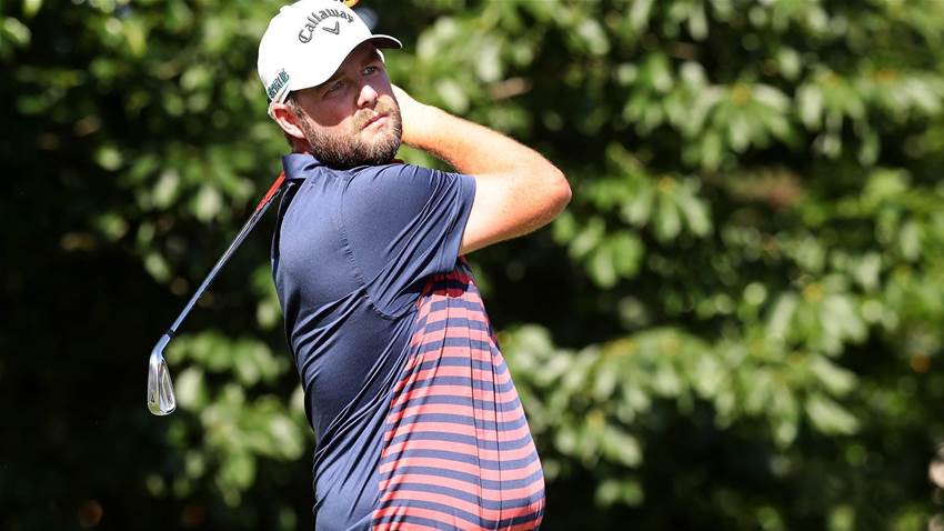 Leishman enjoys first taste of testing Open layout Leishman enjoys first taste of testing Open layout