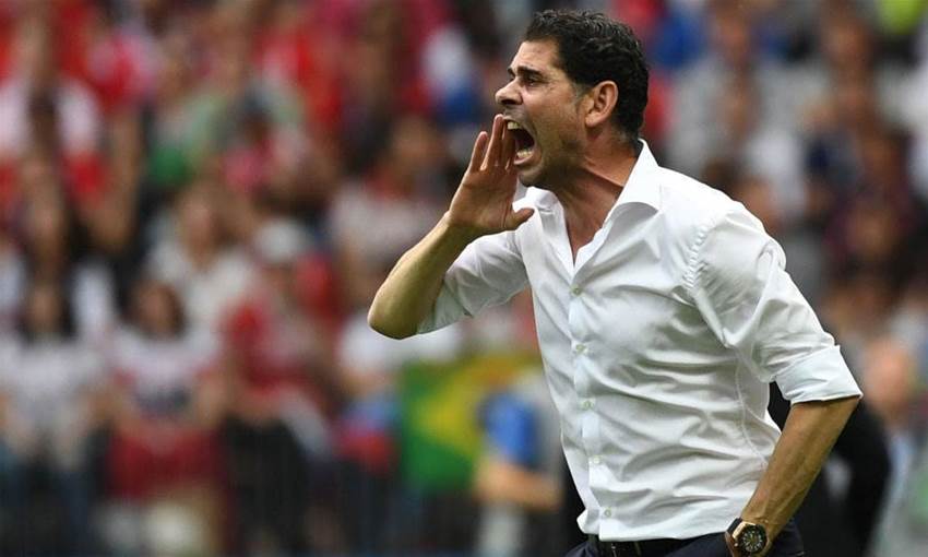 Hierro steps down as Spain coach after World Cup disappointment
