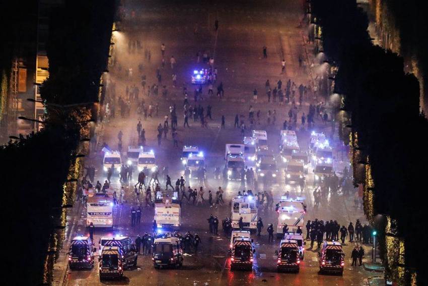 Almost 300 fans detained in France during celebrations Almost 300 fans detained in France during celebrations