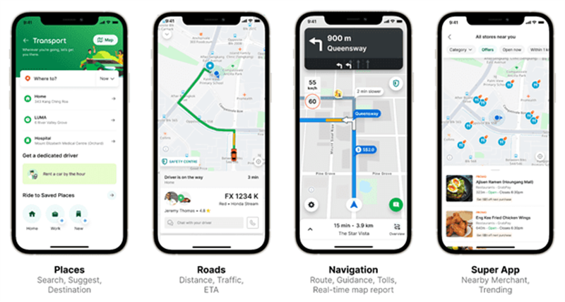 Grab to use only its own maps by later this year