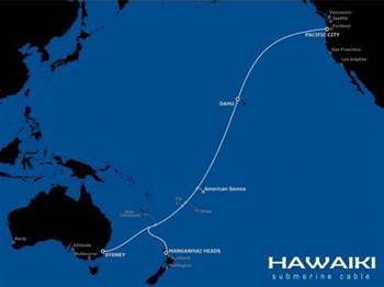Hawaiki subsea cable comes online