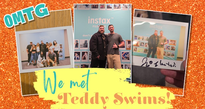OMTG, we met Teddy Swims – here’s proof it happened! OMTG, we met Teddy Swims – here’s proof it happened!