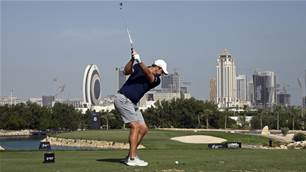 Uihlein overcomes challenging day to retain Qatar lead