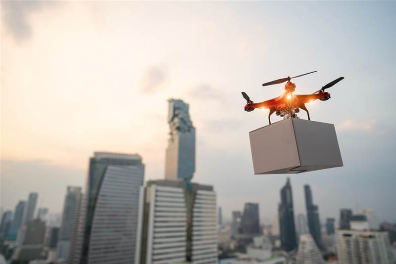 Commercial UAVS can halve carbon footprint of urban freight transport