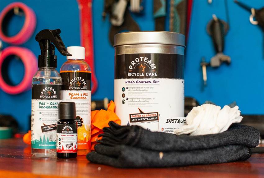 TESTED: Proteam Bicycle Care Hydrocoating Set