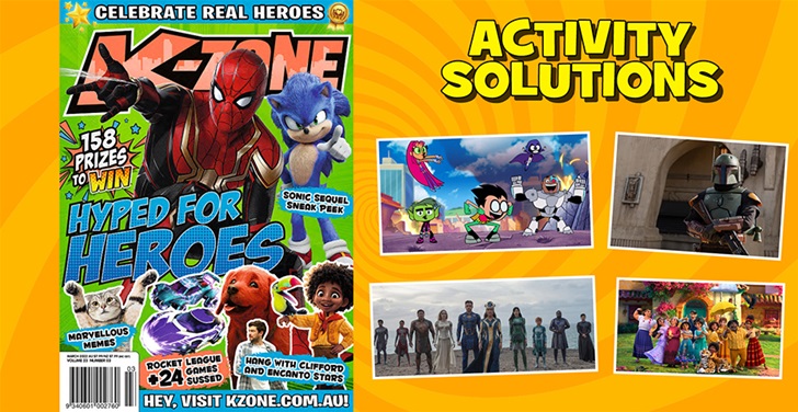 March 2022 Issue Activity Solutions March 2022 Issue Activity Solutions