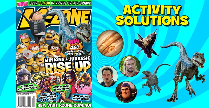July 2022 Issue Activity Solutions