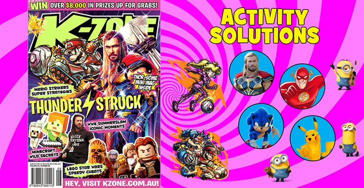 August 2022 Issue Activity Solutions