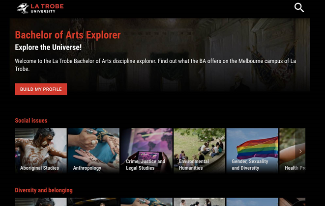 La Trobe Uni builds AI 'Explorer' to help Arts students visualise a career