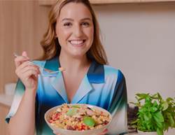 Leah Itsines’ Greek Pasta Salad Recipe