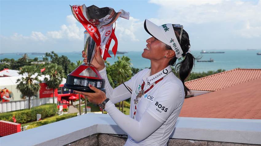 Lydia Ko claims four-shot LPGA win in Singapore Lydia Ko claims four-shot LPGA win in Singapore