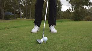 Video Lesson: Chipping to a tee, with a tee