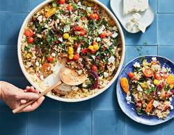 Baked Tomato and Silverbeet Pilaf Recipe