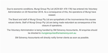 NBN provider Mungi goes into administration