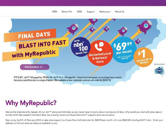 MyRepublic stung for NBN fine print
