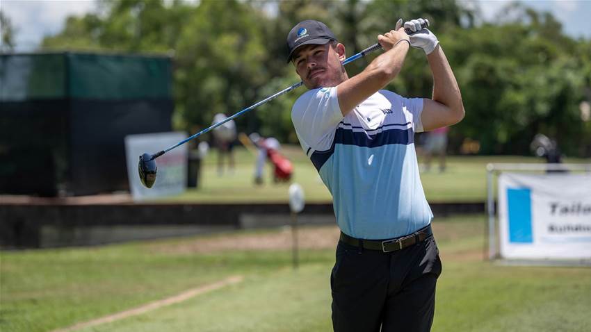 Gun amateur Barbieri leads the way at NT PGA Gun amateur Barbieri leads the way at NT PGA
