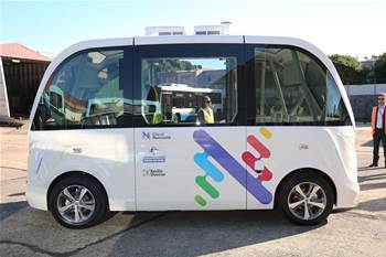 Newcastle debuts driverless CBD to beach shuttle
