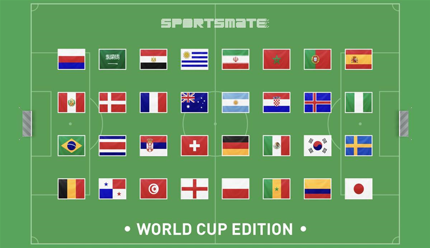 Want to follow the World Cup from every angle? Sportsmate’s got an app for that! Want to follow the World Cup from every angle? Sportsmate’s got an app for that!