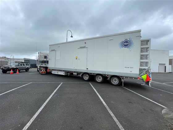 NBN trials first PoI-on-Wheels network disaster recovery unit