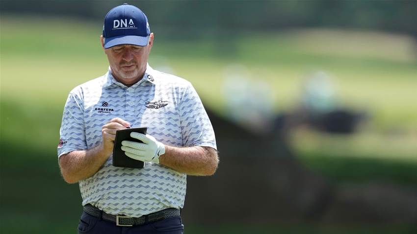 Pampling makes hot start to lead U.S Senior Open Pampling makes hot start to lead U.S Senior Open