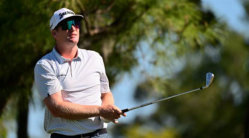 Ryan Brehm aces his way to share of first-round lead Ryan Brehm aces his way to share of first-round lead
