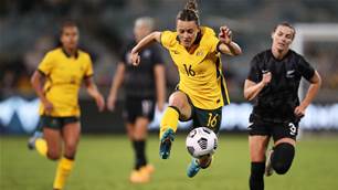 Raso strikes as Matildas' forwards click