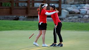 Reto and Lewis lead LPGA team event