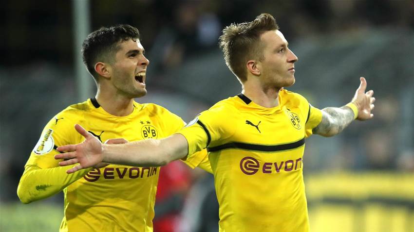 Watch! FIFA World Tour: Dortmund, Reus & MoTrip vs Pulisic & Payne Watch! FIFA World Tour: Dortmund, Reus & MoTrip vs Pulisic & Payne