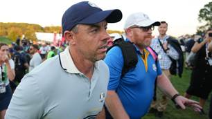 Europe lead, McIlroy involved in Ryder Cup controversy