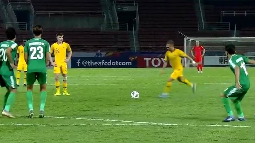 Watch! Reno Piscopo lands stunner in Olyroos draw