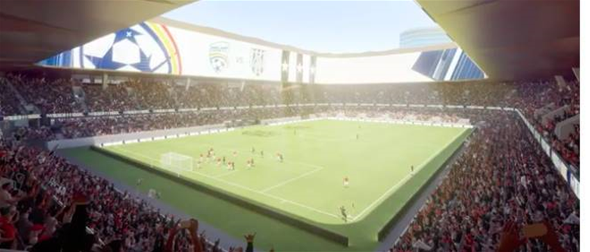 New Adelaide United stadium proposed with elevated pitch