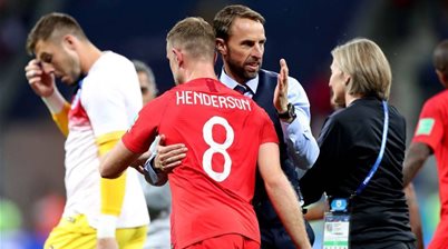 Southgate pleased with teams' attacking endeavors