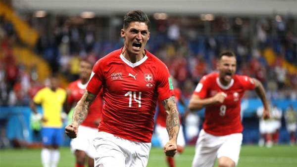 Switzerland hold Brazil to 1-1 draw